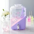 Plastic Beverage Dispenser with Spigot by Celebrate It Drink Dispenser for Parties and Picnics