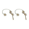 thumbnail image 2 of Fiudx Pendientes Sin Perforar, Elegantes Pendientes de Perla con Clip, Diseño Ajustable Estilo Vintage, Ligeros y Cómodos, para Uso Diario y Ocasiones Especiales, Accesorio de Moda para Mujer., 2 of 6