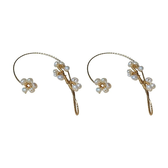 Jewelry On Clearance No Pierced Earrings Can Wear Pearl Adjustable- Ear Clip Earrings Women As Shown