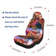 thumbnail image 5 of Xecao Oil Paintings of Elephants for Automotive Seat Covers for Cars Trucks and SUVs – Gray Car Seat Covers for Front Seats, Truck Seat Protectors-1, 5 of 9