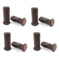 thumbnail image 1 of Protectores de piso para patas de silla Nancyprotectz con parte inferior de fieltro patentados con empuñaduras de goma y almohadillas de fieltro de doble capa (marrón chocolate) Fundas para calcetines, 1 of 5