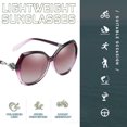 thumbnail image 4 of Moda europea y americana y gafas de sol elegantes, gafas de sol modernas con personalidad, hechas de PC, 4 of 5