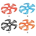 thumbnail image 4 of Langgg Electric Bicycle Pad Portable Detachable Breathable Shockproof Protection Cycle Solid Color Cycling Liner Orange 1Set, 4 of 6