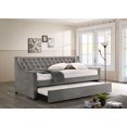 thumbnail image 3 of Chatsboro Twin Upholstered Daybed with Trundle Grey, 3 of 4