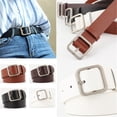thumbnail image 2 of Fashion Women Lady Vintage Boho Metal Leather Belts Double Buckle Waist Belt Waistband Belts female, 2 of 4
