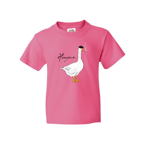 Inktastic French Goose says Honque Youth T-Shirt