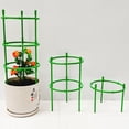 thumbnail image 4 of Hyasfey Plant Support Cage 20cm Plastic Round Tomato Climbing Vegetables 10 Sets, 4 of 8