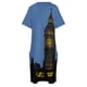 thumbnail image 5 of Vestido de noche con bolsillos sueltos y linograbado del Big Ben de Londres, falda de mujer, vestido elegante, ropa femenina, 5 of 7
