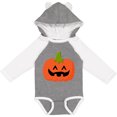 thumbnail image 3 of Inktastic Jack O Lantern Pumpkin Boys or Girls Long Sleeve Baby Bodysuit, 3 of 5