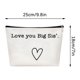 thumbnail image 2 of Sister Sister Gift Missing You Send Love Makeup Case Toiletry Bag Friend Makeup Bag For Friend Gifts, 2 of 4