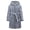 Gray, variant on Boys Girls Robe Soft Hooded Flannel Bathrobes for Kids