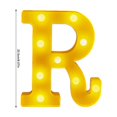 thumbnail image 3 of LED Letter Lights Sign Light Up For Home Party Wedding Decoration Light Up Letters Alphabet Letter Sign Battery Powered For Christmas Birthday Party Decoration Of The Day, 3 of 9