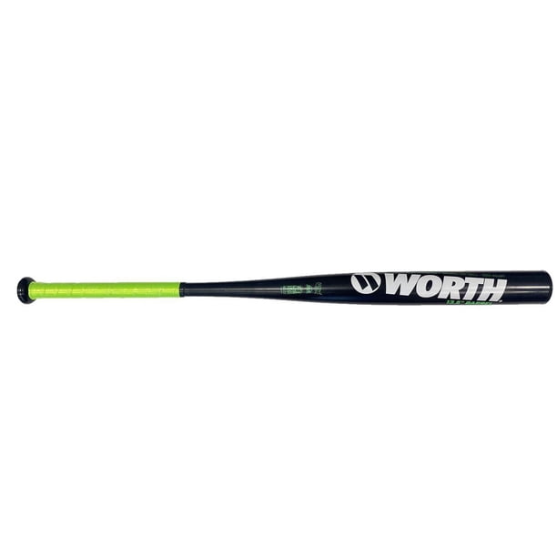 Batte Softball Worth Mayhem M7598 - 34 Pouces, 27 Oz - Composite Carbone