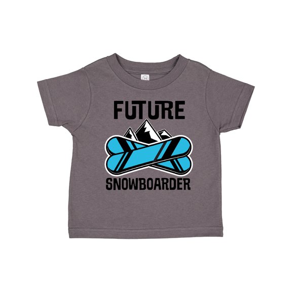 Inktastic Snowboarding Future Snowboarder Boys or Girls Toddler T-Shirt