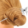 thumbnail image 2 of EeaseMX Horquilla elegante con forma de mariposa para el pelo, de aleación, para mujer, 2 of 7