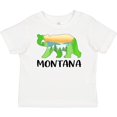 thumbnail image 3 of Inktastic Montana Lake and Trees in Bear Silhouette Boys or Girls Baby T-Shirt, 3 of 5
