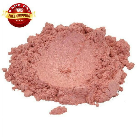 GARNET PINK RED LUXURY MICA COLORANT PIGMENT POWDER COSMETIC GRADE 2 OZ