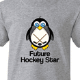 thumbnail image 4 of Inktastic Future Hockey Star Penguin Youth T-Shirt, 4 of 5