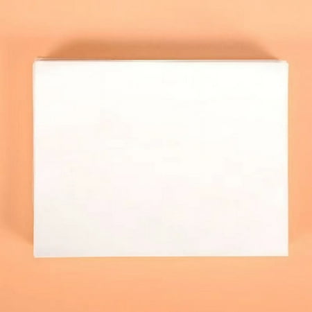Zhuge 200pcs 13.77*9.84Inches Parchment Paper Sheets,Rectangular Baking Papers,High Temperature Baking Oven For Cakes, Cookies Barbecue (White)