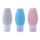 thumbnail image 1 of 3 botellas de viaje portátiles de 90 ml, rellenables, para champú, loción y líquidos, accesorios de viaje (color aleatorio), 1 of 6