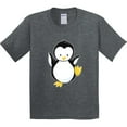 thumbnail image 3 of Inktastic Penguin Youth T-Shirt, 3 of 5