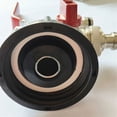 thumbnail image 3 of Grifo doble para jardín de 1/2", grifo para tanque de 1000L, adaptador para tanque de agua Ibc, Rainwat, 3 of 5
