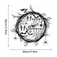 thumbnail image 2 of Halloween Window Clings, Halloween Spider Bat Static Stickers, Removable PVC Indoor Decals for Glass Door Party Decorations, 1 Sheet 11.81in, 2 of 7