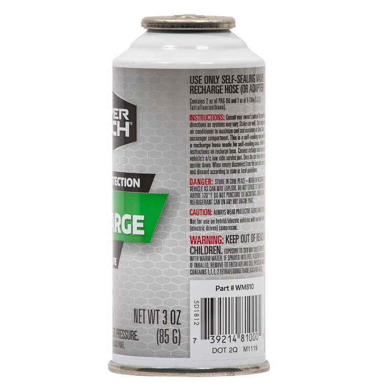 Super Tech Auto R-134a Refrigerant With Stop Leak,, 54% OFF