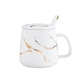 thumbnail image 1 of Billuyoard Taza de cerámica nórdica, tazas creativas de café, taza de lujo con asa, cuchara, tazas para restaurante, suministros para beber en el hogar, Juegos de servir café y té Tipo 2 Billuyoard HA080834-02, 1 of 6