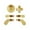 Gold, variant on 6pcs for XBOX ONE ELITE 2 Gen Keycap Game Controller Trigger Button Thumb Grip