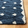 thumbnail image 3 of SAFAVIEH Micro-Loop Cori Geometric Area Rug, Blue/Ivory, 8' x 10', 3 of 10