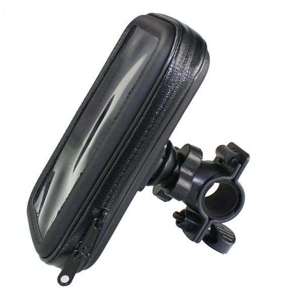 Toyvian Waterproof Bike Phone Mount Black Handbar Phone Holder with 360 Degree Rotation