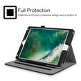 thumbnail image 2 of Fintie Multi-Angle Viewing Case for iPad 6th / 5th Generation (2018/2017 Release), iPad Air 2 / iPad Air 1 (9.7 Inch) - Premium PU Leather Cover with Pocket, Black, 2 of 7