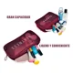 thumbnail image 5 of Jeeyee-estuches De Maquillaje Bolsa Cosmetiquera Mujer Set 3 Neceser Para Bordó, 5 of 8