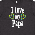 thumbnail image 4 of Inktastic I Love my Papa- hearts Youth T-Shirt, 4 of 5