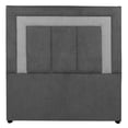 thumbnail image 4 of Box Base Cama Matrimonial + Cabecera Bora Gris, 4 of 8