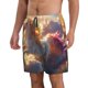 thumbnail image 2 of Balery Rainbow Cloud White Horse Traje de Baño Estilo Hawaiano para Hombre, Shorts de Secado Rápido con Bolsillos-X-Large, 2 of 6
