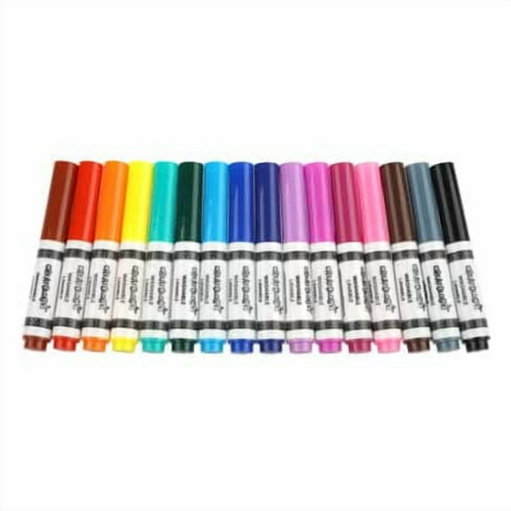 12 Packs: 16 ct. (192 total) Broad Line Washable Mini Markers by Creatology
