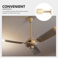thumbnail image 3 of unbranded Bracket Metálico Dorado Para Aspas De Ventilador De Con Soporte Fuerte Y Discreto Para Interiores, 3 of 8