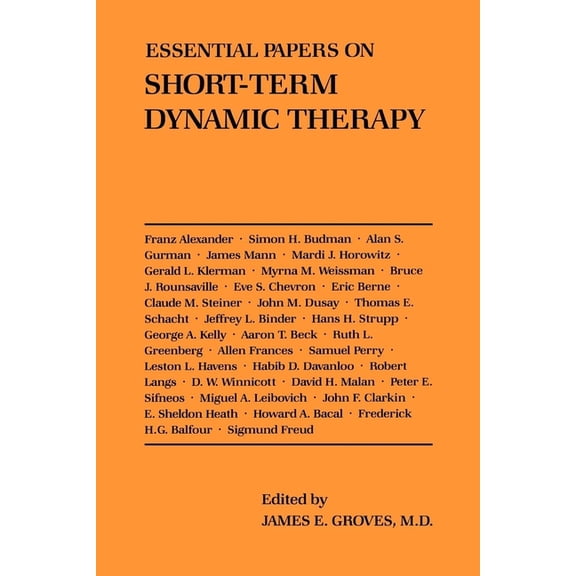 Essential Papers on Psychoanalysis Essential Papers on Short-Term Dynamic Therapy, Book 16, (Paperback)