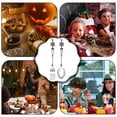 thumbnail image 3 of Stainless Steel Skeleton Forks and Spoons Goth Silverware Set Flatware Tableware Design Modern Look Great Gifts for Halloween Easter and Christmas, 3 of 8