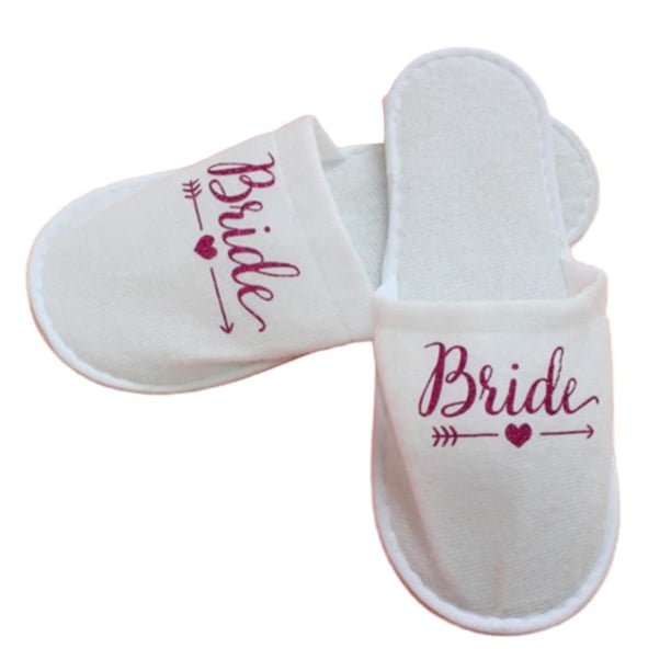 Deslizadores del hotel del deslizador Deslizador del hotel cerrado, deslizadores personalizados del deslizador del deslizador de de honor BLESIY Zapatillas de novia desechables