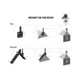 thumbnail image 3 of Stainless Steel Weather Vane Retro Farm Gift Home Hotel Scene Garden Stake Weathervane Professional Measuring Tools Type 7, 3 of 9