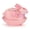 Pink, variant on Whimsical & Functional: burton+BURTON Iridescent Glass Easter Bunny Candy Dish Set (3 Colors Set)