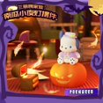 thumbnail image 4 of Disfraces de Halloween 2024 Spot Sanrio Halloween Pumpkin Night Light Blind Box Adornos periféricos de perro de orejas grandes de Kuromi Pacha hechos a mano, 4 of 4