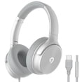 thumbnail image 1 of Audífonos ADOOPE USB-C con Cable, Over-Ear, Aislamiento de Ruido, Plateados, 1 of 7