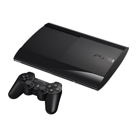 Sony PlayStation 3 - Game console - Full HD, Full HD, HD, 480p, 480i - 250 GB HDD - charcoal black - The Last of Us, Batman: Arkham Origins