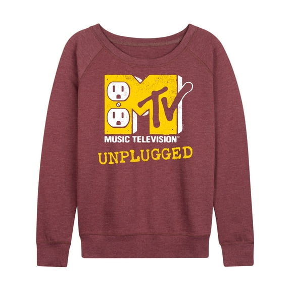 MTV - MTV Unplugged - Women's Lightweight French Terry Long Sleeve Shirt