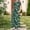 Green, variant on DAETIROS Girls Floral Maxi Dress Summer Casual Long Dress with Pockets Comfy Short Sleeve Green A-Line Flowy Kids Girls 4-14,Size 7 T