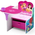 thumbnail image 1 of Delta Children Chaise-Bureau avec Bac de Rangement, Princesse Disney, 1 of 5